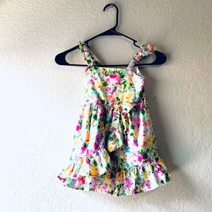 JANIE AND JACK Floral Toddler Dress